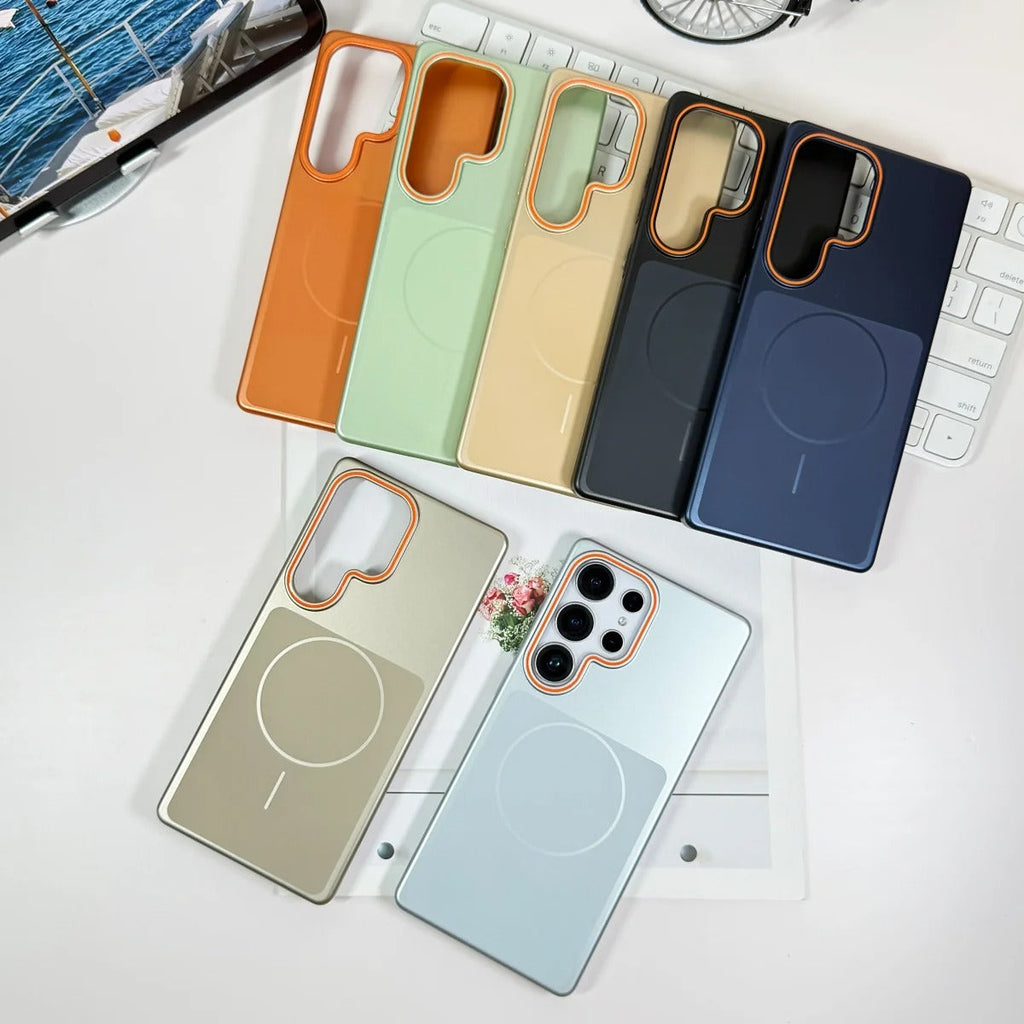Frosted Mettalic Paint PC Wireless Case