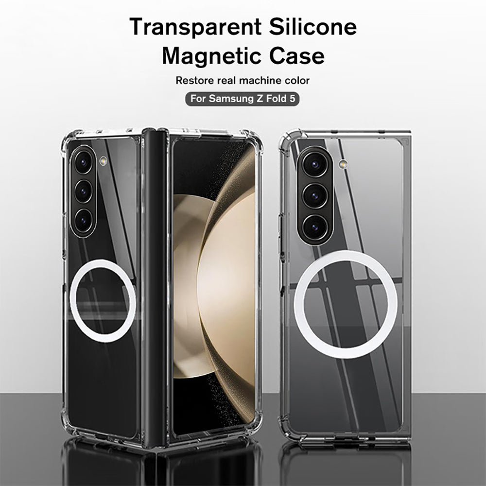 Clear Magnetic MagSafe Wireless Charging Case (Anti-Yellow)