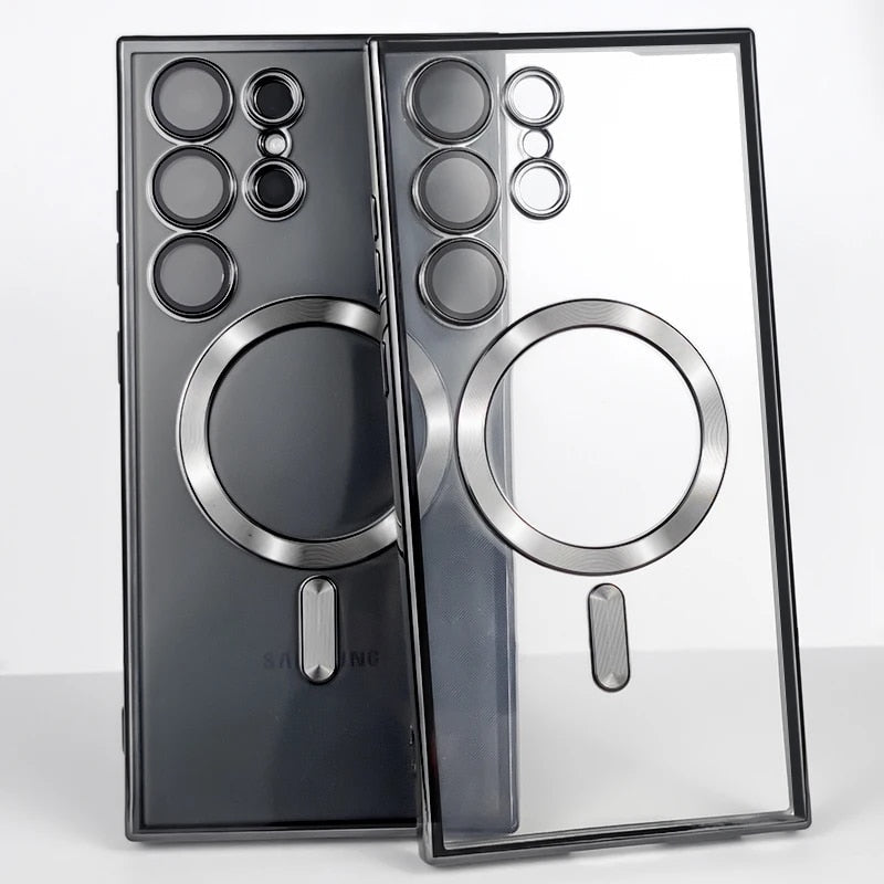 Premium Hybrid Magnetic MagSafe Camera Protection Case