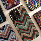 ColorBurst Texture Magnetic Carbon Fiber Case