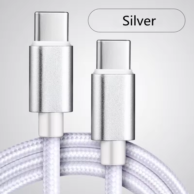 6ft 2M 60W USB C to USB C Fast Charger Cable