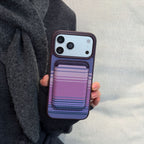 Carbon Fiber Magnetic 2-in-1 Card Holder Protective Case