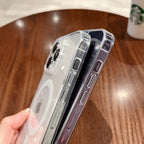 Original Clear Magnetic MagSafe Wireless Charging Case ( Anti-Yellow)
