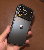 High-End Glass Finish Covert Logo Case for iPhone (Exlusive Case)