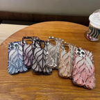 iPhone 16 Series Luxury Electroplated Leaf Case