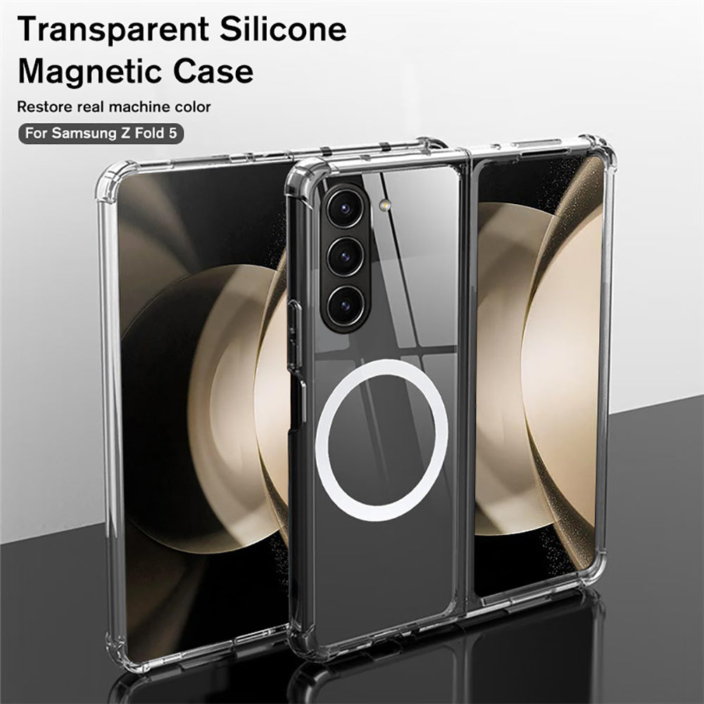 Clear Magnetic MagSafe Wireless Charging Case (Anti-Yellow)