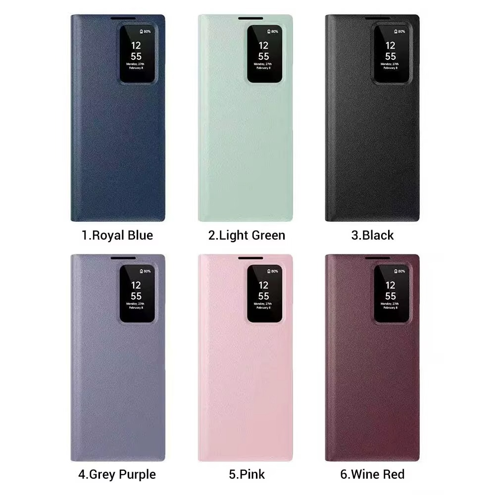 Smart Window Flip Case For Samsung Galaxy Series