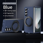 Ultra-thin Matte Shockproof Folding Hard Cover With Glass