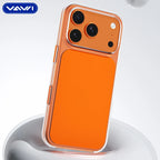 Crystal Color MagSafe Case with Camera Button  (Apple Logo)