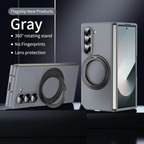 Ultra-thin Matte Shockproof Folding Hard Cover With Glass