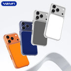 Crystal Color MagSafe Case with Camera Button  (Apple Logo)