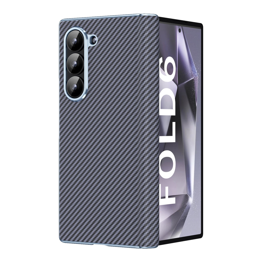 Carbon Fibre Thin Amarid Fiber Texture Electroplating Case