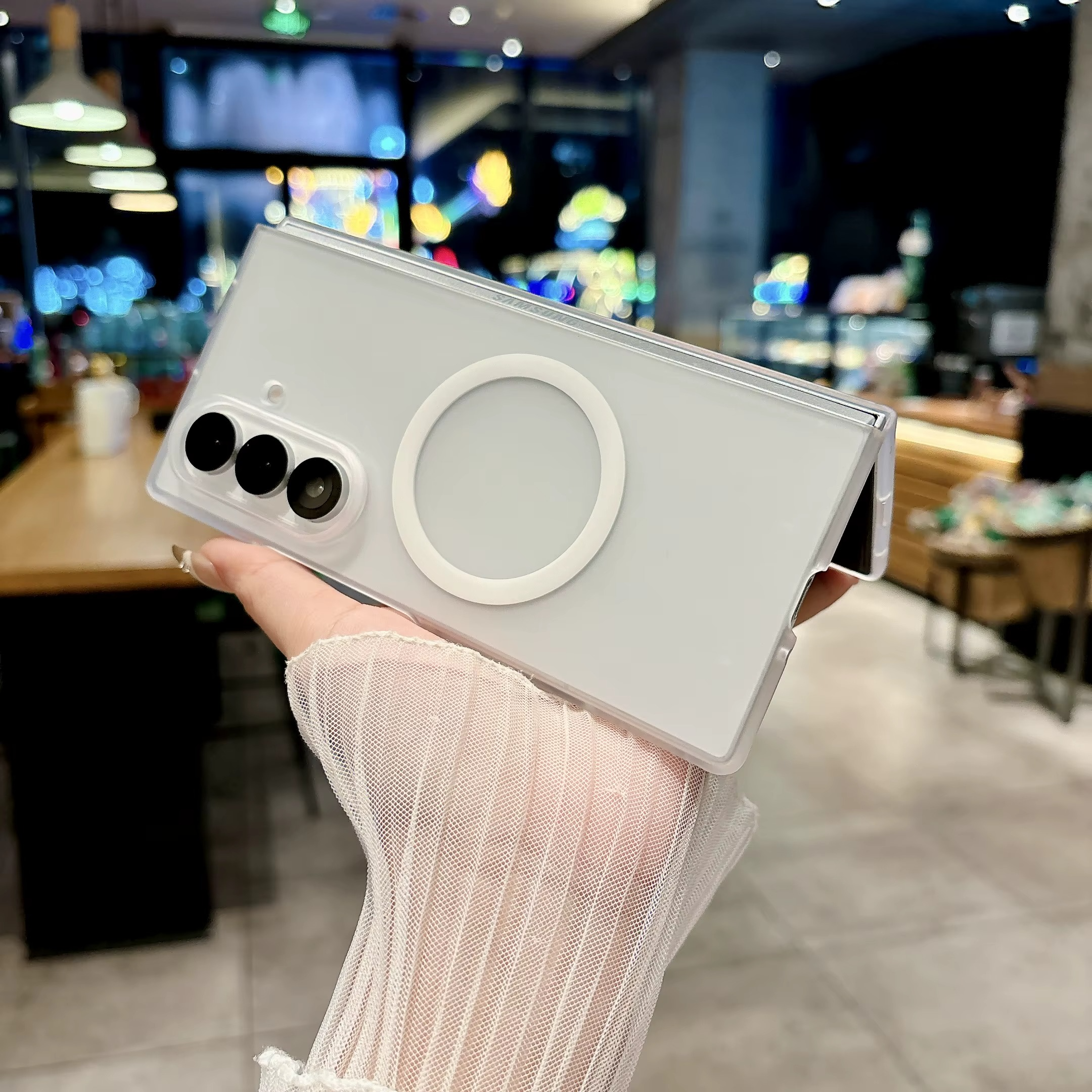 Frosted Matte PC Magnetic Magsafe Case