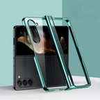 Electroplated Transparent Phone Case for Galaxy Z Fold Series