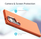 Metal Camera Frame PU Leather Magsafe Case