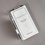 Crystal Color MagSafe Case with Camera Button  (Apple Logo)