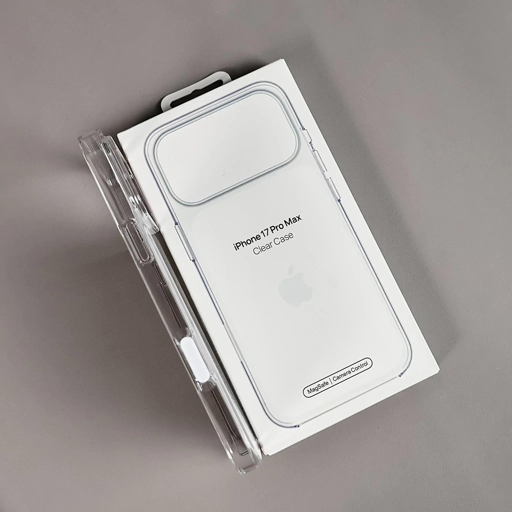 Crystal Color MagSafe Case with Camera Button  (Apple Logo)