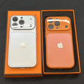 High-End Glass Finish Covert Logo Case for iPhone (Exlusive Case)