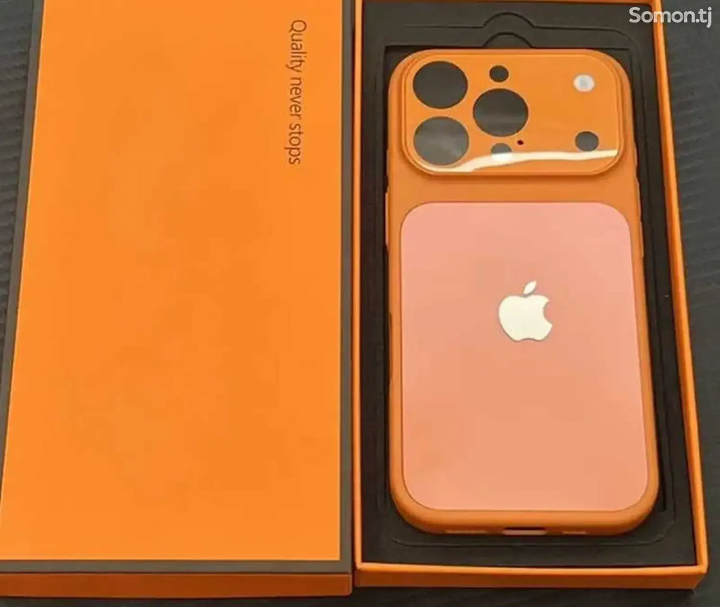High-End Glass Finish Covert Logo Case for iPhone (Exlusive Case)