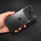 High-End Glass Finish Covert Logo Case for iPhone (Exlusive Case)