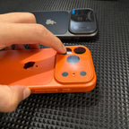 High-End Glass Finish Covert Logo Case for iPhone (Exlusive Case)