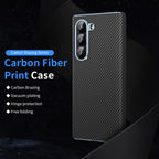 Carbon Fibre Thin Amarid Fiber Texture Electroplating Case