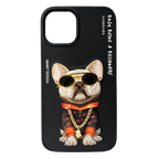 iPhone 15 Series Nimmy 3D Cool & Cute Embroidery Case Cover