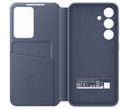 Smart View Wallet Flip Case For Samsung Galaxy S24 /S24 Ultra