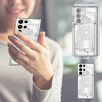 3M Pain Color Decal Skin Case For Galaxy S24 Ultra